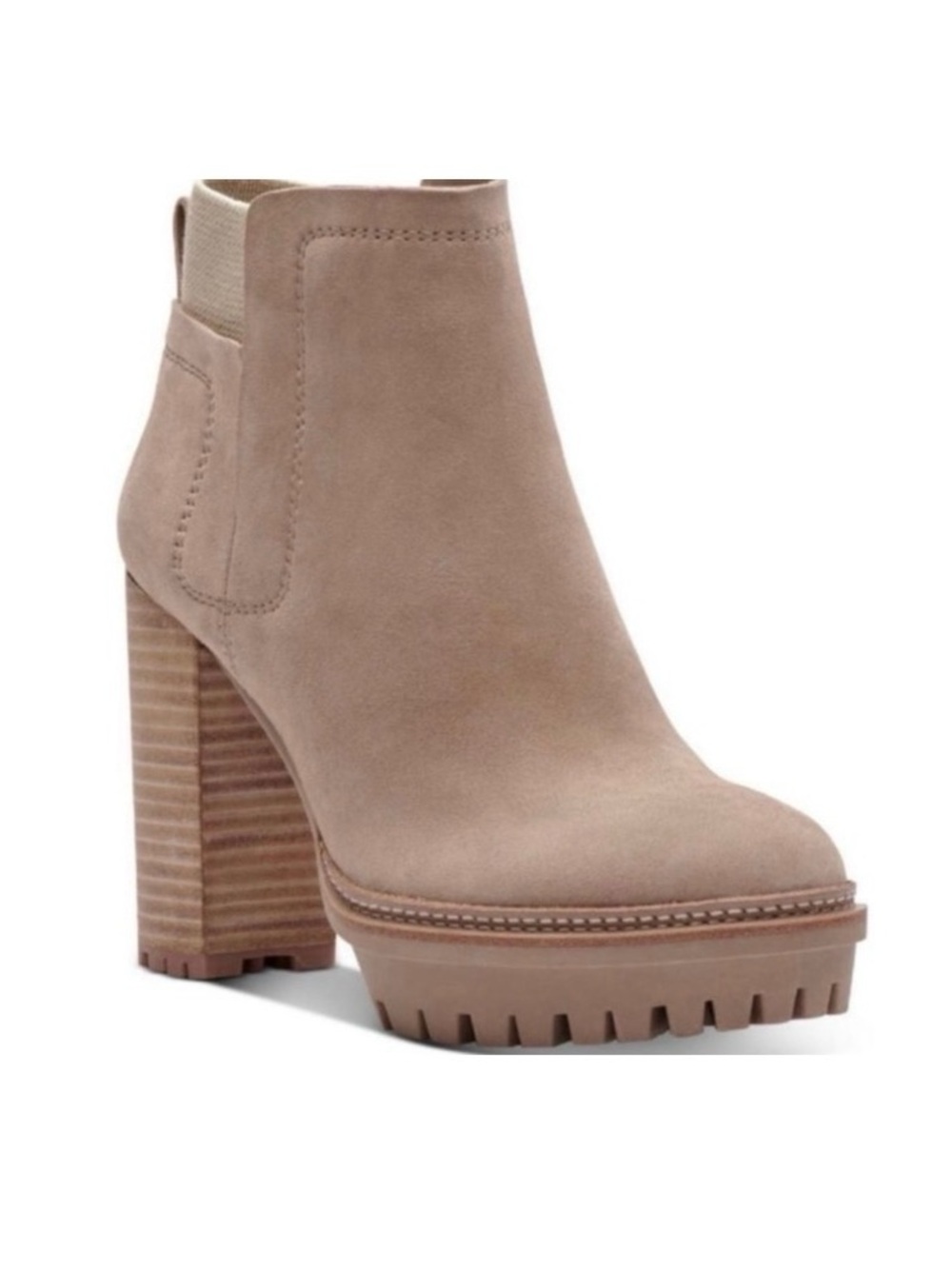 ⭐️ NWT ⭐️ Vince Camuto Erinia Bootie, Truffle Taupe, Size 9.5